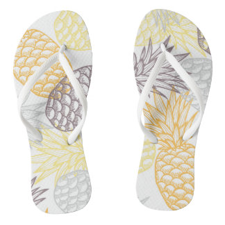 Ananas-Ananas-Flip-Flops Badesandalen