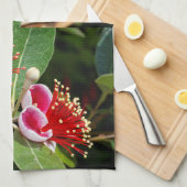 Ananas-Ananas-Guava / Guavasteen Geschirrtuch (Viertel Falte)