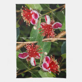 Ananas-Ananas-Guava / Guavasteen Geschirrtuch (Vertikal)