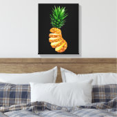 Ananas-Ananas-Leinwand Leinwanddruck (Insitu (Schlafzimmer))