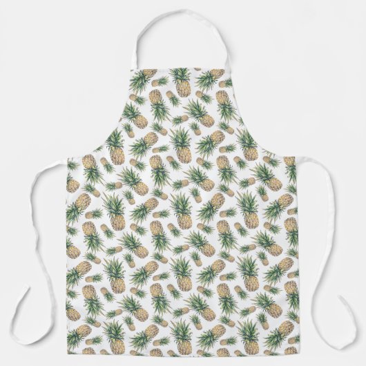 Ananas-Ananas-Muster Schürze (Vorderseite)