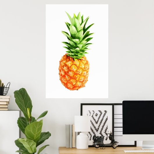 Ananas, Ananas-Poster, Ananas-Leinwand, Poster (Heimbüro)