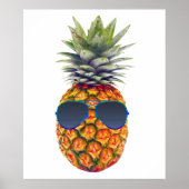 Ananas-Ananas-Riesenbrille, Feinschmecker, ZSSG Poster (Vorne)