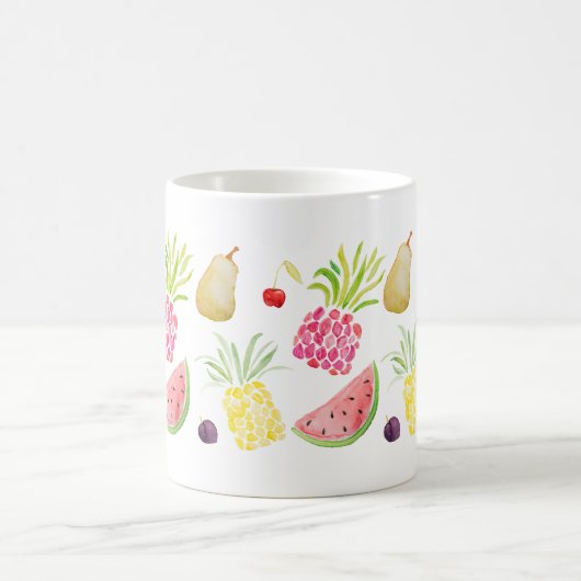 Ananas-Ananas-Wassermelone Kaffeetasse (Mittel)