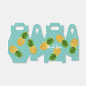 Ananas Aqua Geschenkschachtel (Ungefaltet)
