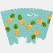 Ananas Aqua Geschenkschachtel (Ungeklappt)