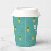 Ananas Aqua Pappbecher (Rechts)