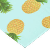 Ananas Aqua Tischdecke (Schrägansicht)