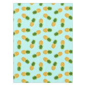 Ananas Aqua Tischdecke (Vorderseite)