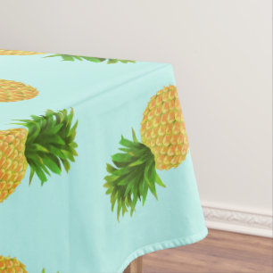 Ananas Aqua Tischdecke