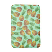 Ananas Aquarell 2 Badematte (Vorderseite Vertikal)