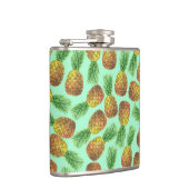 Ananas Aquarell 2 Flachmann (Rechts)