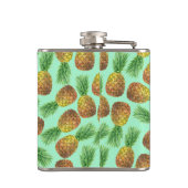 Ananas Aquarell 2 Flachmann (Rückseite)