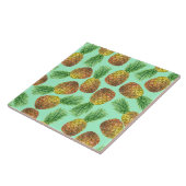 Ananas Aquarell 2 Fliese (Seite)