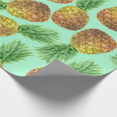 Ananas Aquarell 2 Geschenkpapier (Ecke)