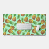 Ananas Aquarell 2 Schreibtischunterlage (Tastatur & Maus)