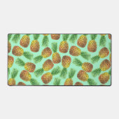 Ananas Aquarell 2 Schreibtischunterlage (Vorderseite)