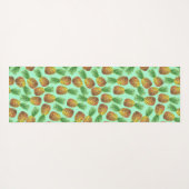 Ananas Aquarell 2 Yogamatte (Rückseite (Horizontal))