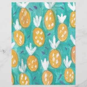 Ananas Aquarelldruck