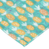 Ananas Aquarelldruck Tischdecke (Schrägansicht)
