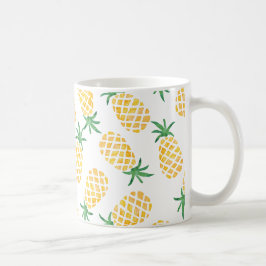 Ananas-Aquarellfarben-Tasse Kaffeetasse