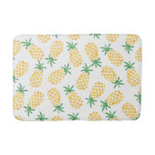 Ananas-Aquarellmatte Badematte (Vorderseite)