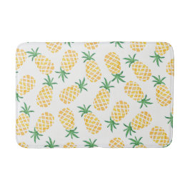 Ananas-Aquarellmatte Badematte