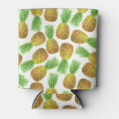 Ananas-Aquarellmuster Dosenkühler (Vorderseite)
