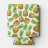 Ananas-Aquarellmuster Dosenkühler (Rückseite)
