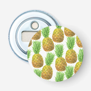 Ananas-Aquarellmuster Flaschenöffner