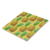 Ananas-Aquarellmuster Fliese (Seite)