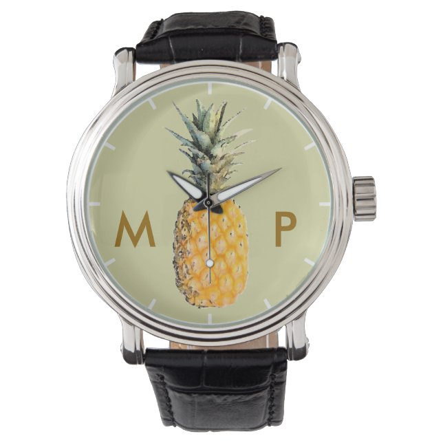 Ananas Armbanduhr (Vorderseite)