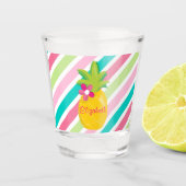 Ananas-Aromen Schnapsglas (Vorderseite)