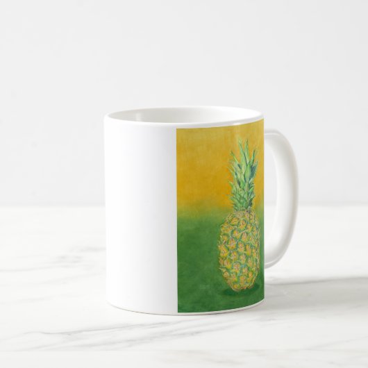 Ananas Art Tasse (VorderseiteRechts)