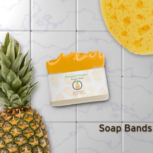 Ananas Artisan Soap Band Packung