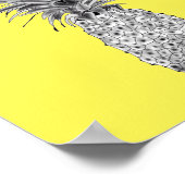 Ananas Artwork Poster (Ecke)