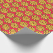 Ananas Auf dem Kopf Backkuchen Kirschen backen Des Geschenkpapier (Ecke)