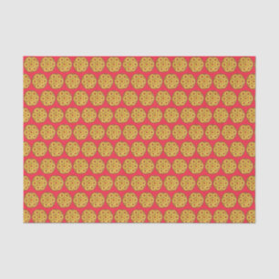 Ananas Auf dem Kopf Backkuchen Kirschen backen Des Seidenpapier