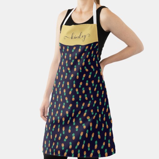 Ananas auf der Marine Schürze (InSitu)