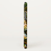 Ananas auf gelbem Hintergrund Case-Mate iPhone Hülle (Hinten/Rechts)