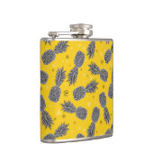 Ananas auf Gold Flachmann (Rechts)