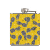 Ananas auf Gold Flachmann (Rückseite)