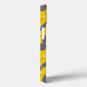 Ananas auf Gold | Name hinzufügen Case-Mate iPhone Hülle (Rückseite / Rechts)