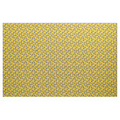 Ananas auf Gold Stoff (Yard (91,4 cm))