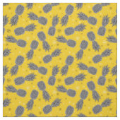 Ananas auf Gold Stoff (Muster)