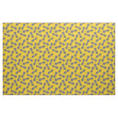 Ananas auf Gold Stoff (Fat Quarter (45,7 x 55,9 cm))