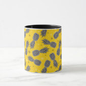 Ananas auf Gold Tasse (Zentrum)