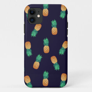 Ananas auf Marine Case-Mate iPhone Hülle