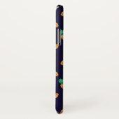 Ananas auf Marine Case-Mate iPhone Hülle (Hinten/Rechts)