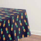 Ananas auf Marine Tischdecke (Beispiel)